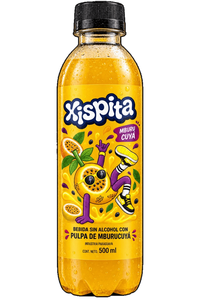 Botella Xispita de mburucuyá 500 ml